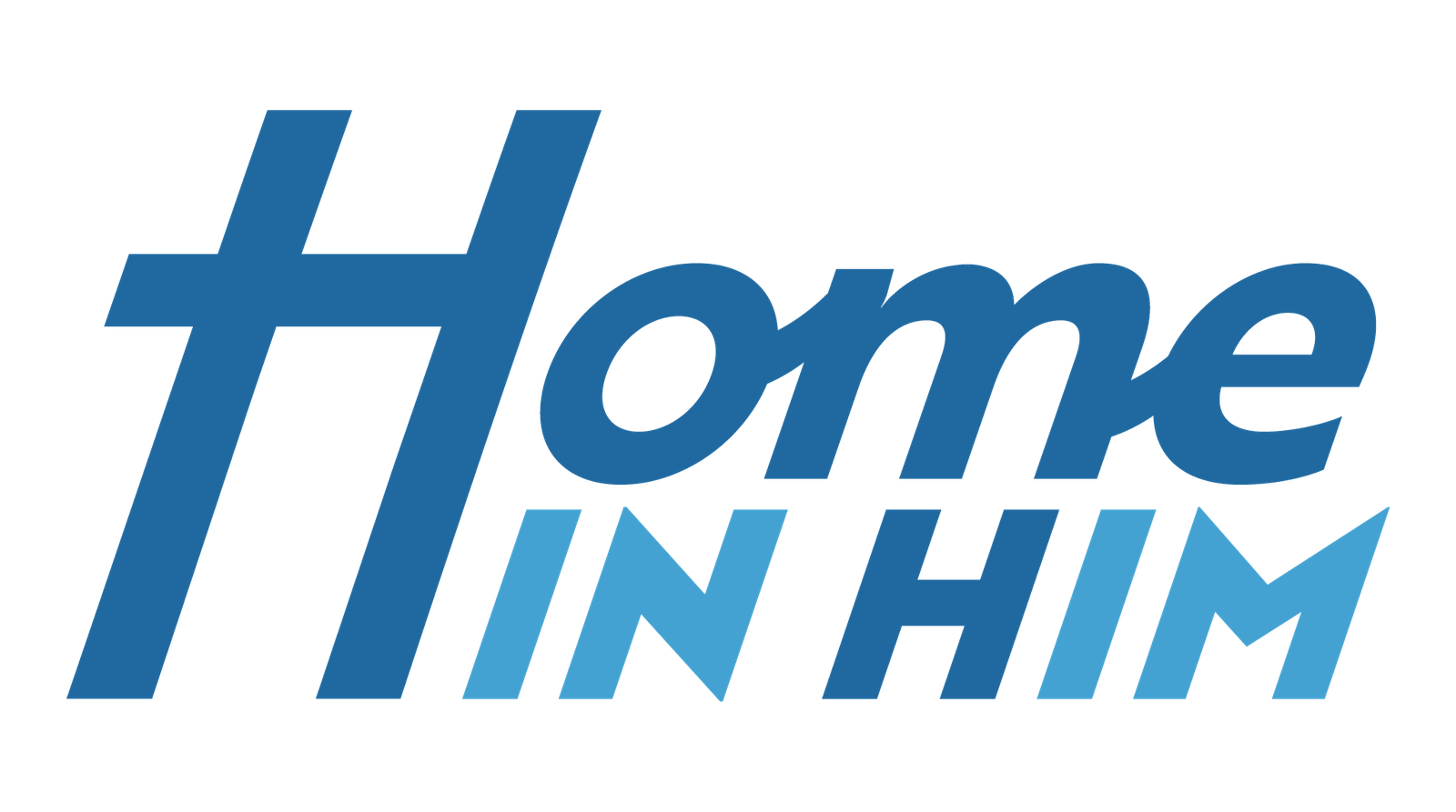 Home in Him Logo