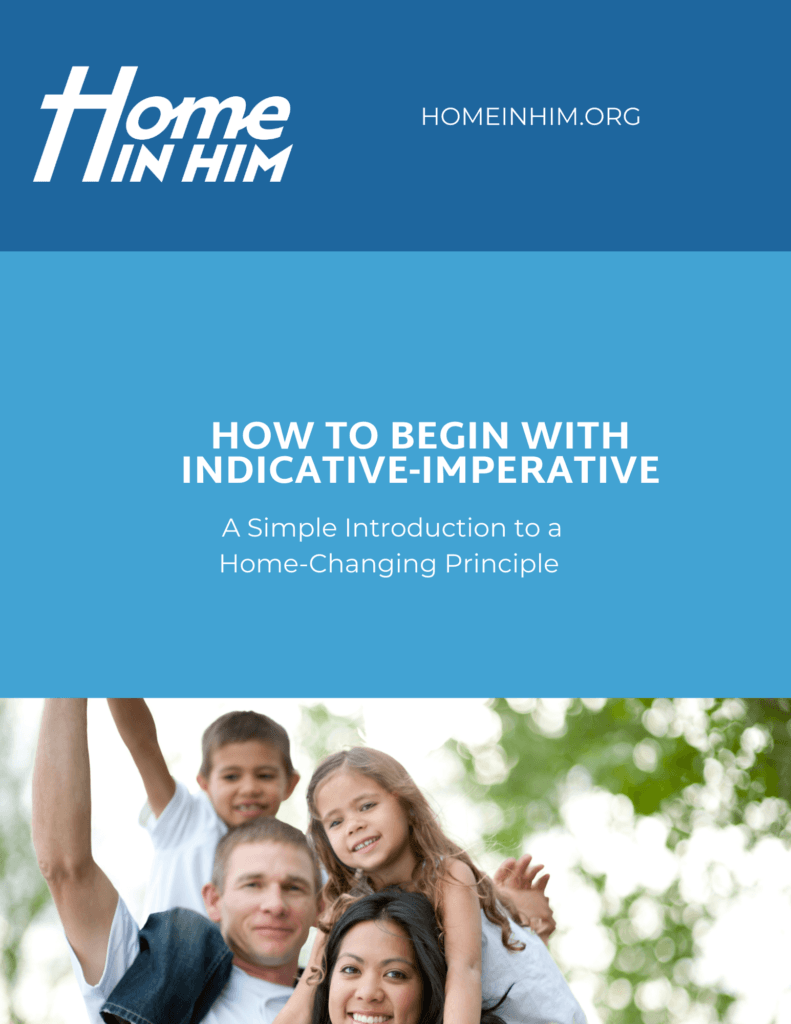 How to Begin with Indicative-Imperative